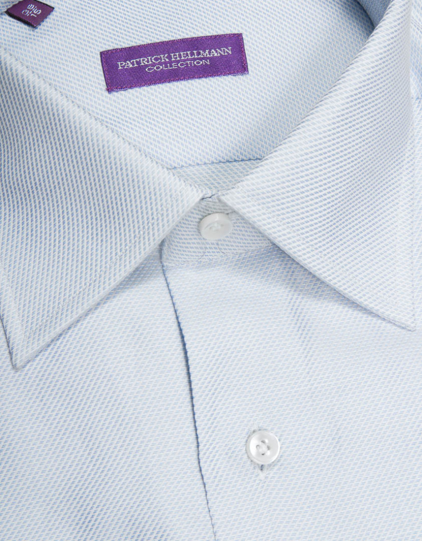 Patrick-Hellmann-Collection-Light-Blue-Shirt-100-Cotton-image Patrick Hellmann Collection Light Blue Shirt 100% Cotton image